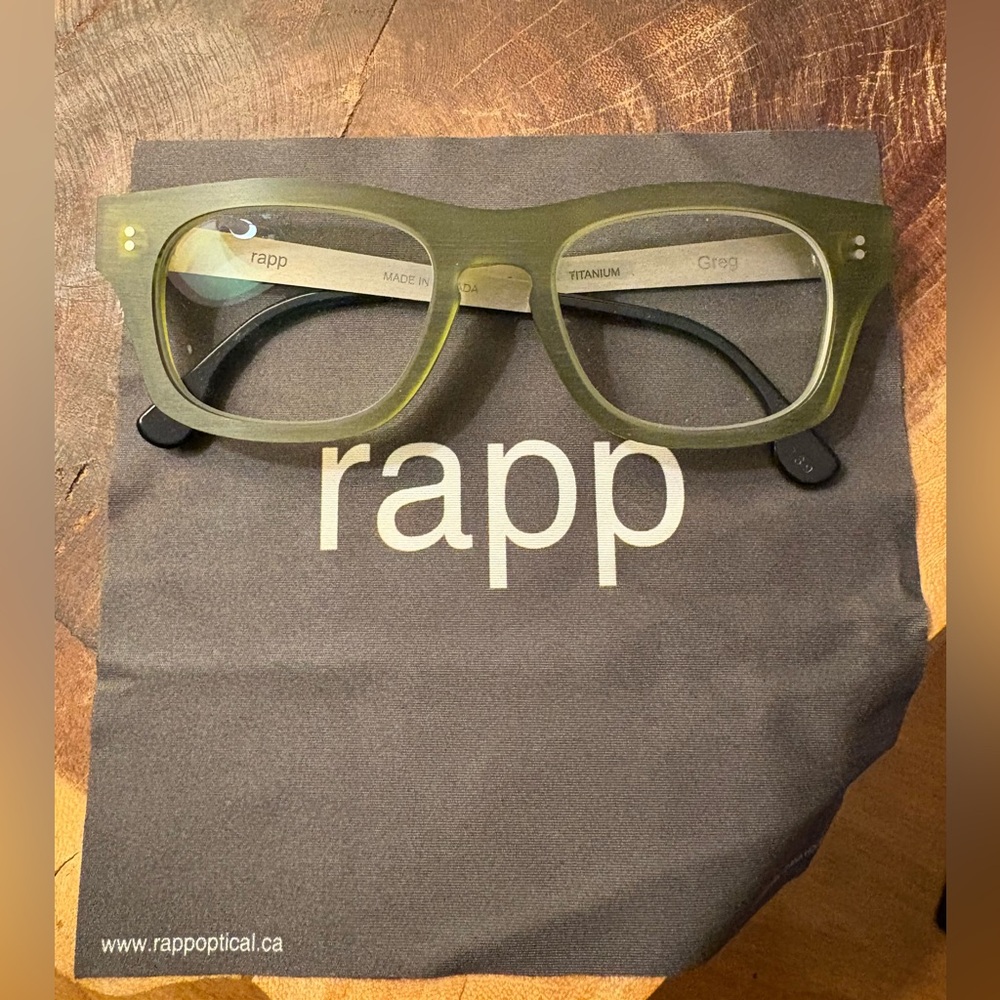 Rapp frames “Greg”
